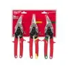 Set 3 Foarfeci pentru tabla 48224533, Milwaukee