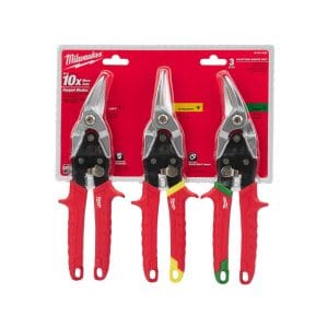 Set 3 Foarfeci pentru tabla 48224533, Milwaukee